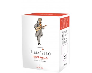 IL MAESTRO Tempranillo semi dry 3L