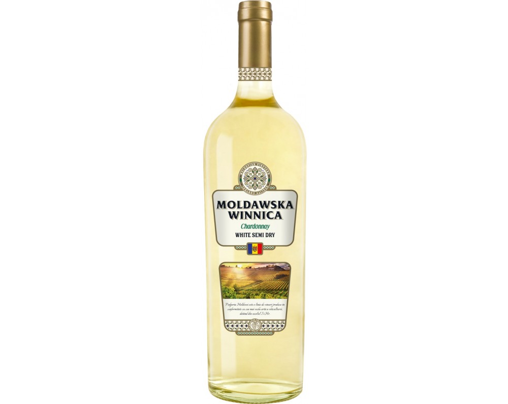MOLDAWSKA WINNICA Chardonnay semi dry